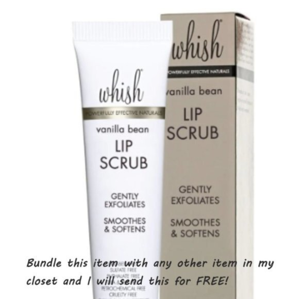 Whish NEW Vanilla Bean‎ Lip Scrub